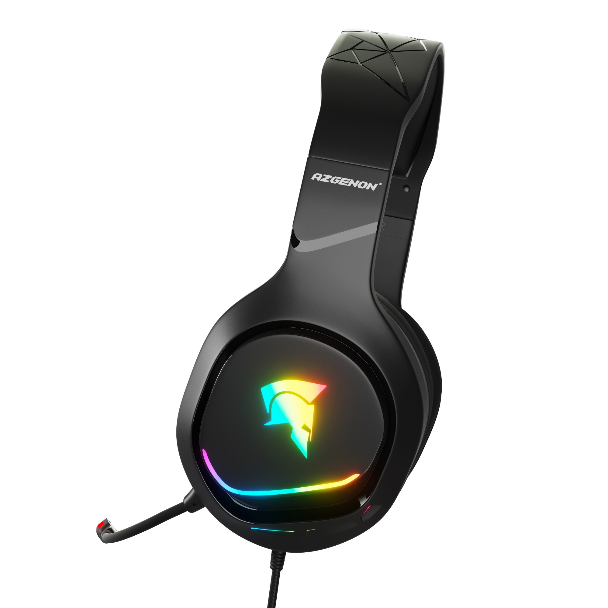 Casque gaming avec microphone publicitaire - Thorne Headset RGB.