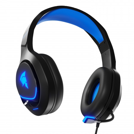 Casque Gamer AG-H300P Bleu Led