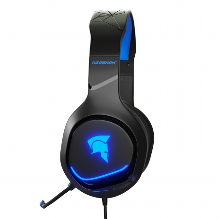 Casque Gamer AG-H300P Bleu Led