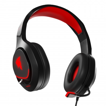 Casque Gamer AG-H300P Red Led