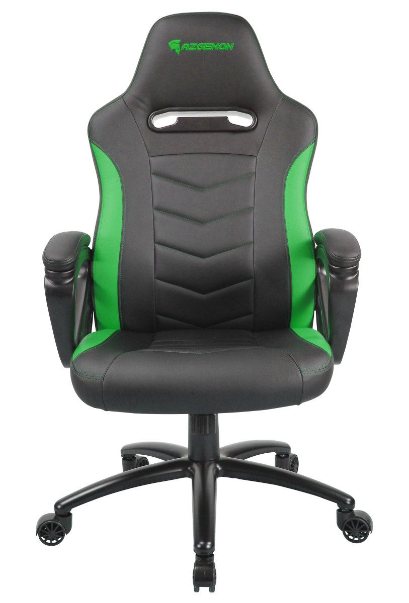 Chaise Gaming PowerGaming Blanc/Vert - Le confort maximal