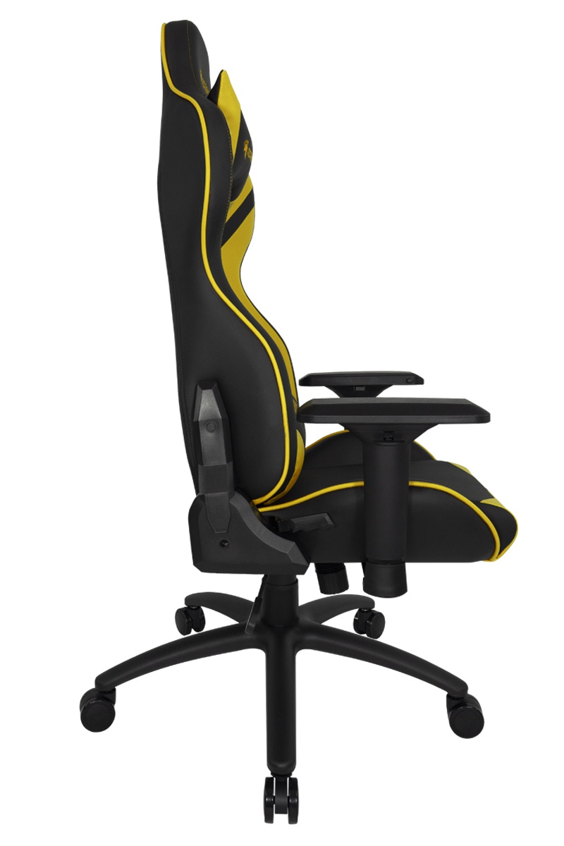 Fauteuil  Siège Gamer AZGENON Z300 Jaune meilleur siège gamer ergonomique