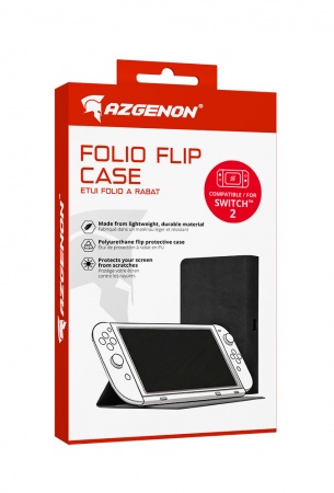 Switch 2 Etui folio à rabat Azgenon FC50